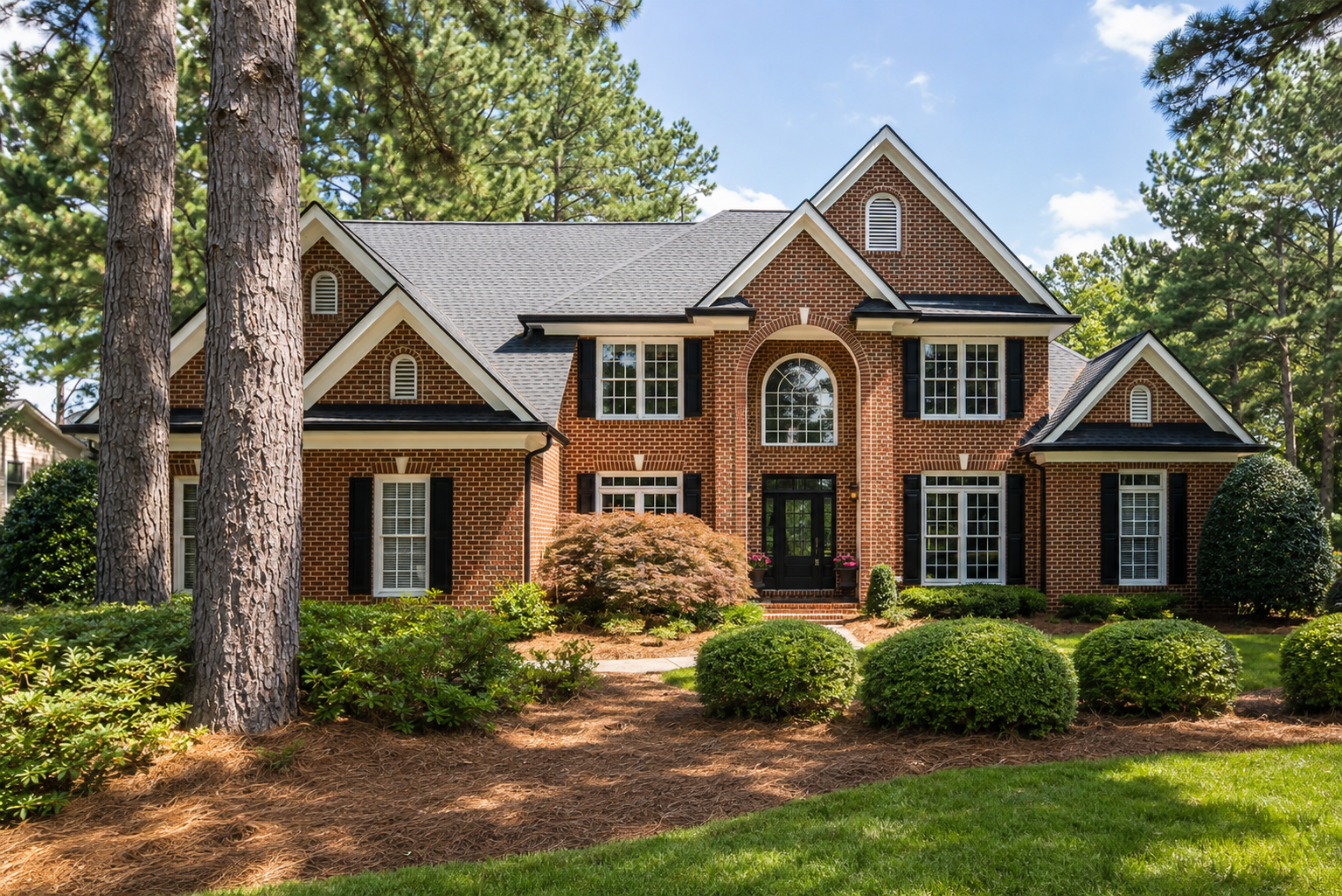 Дом у пруда в Preston Ponds, Cary NC