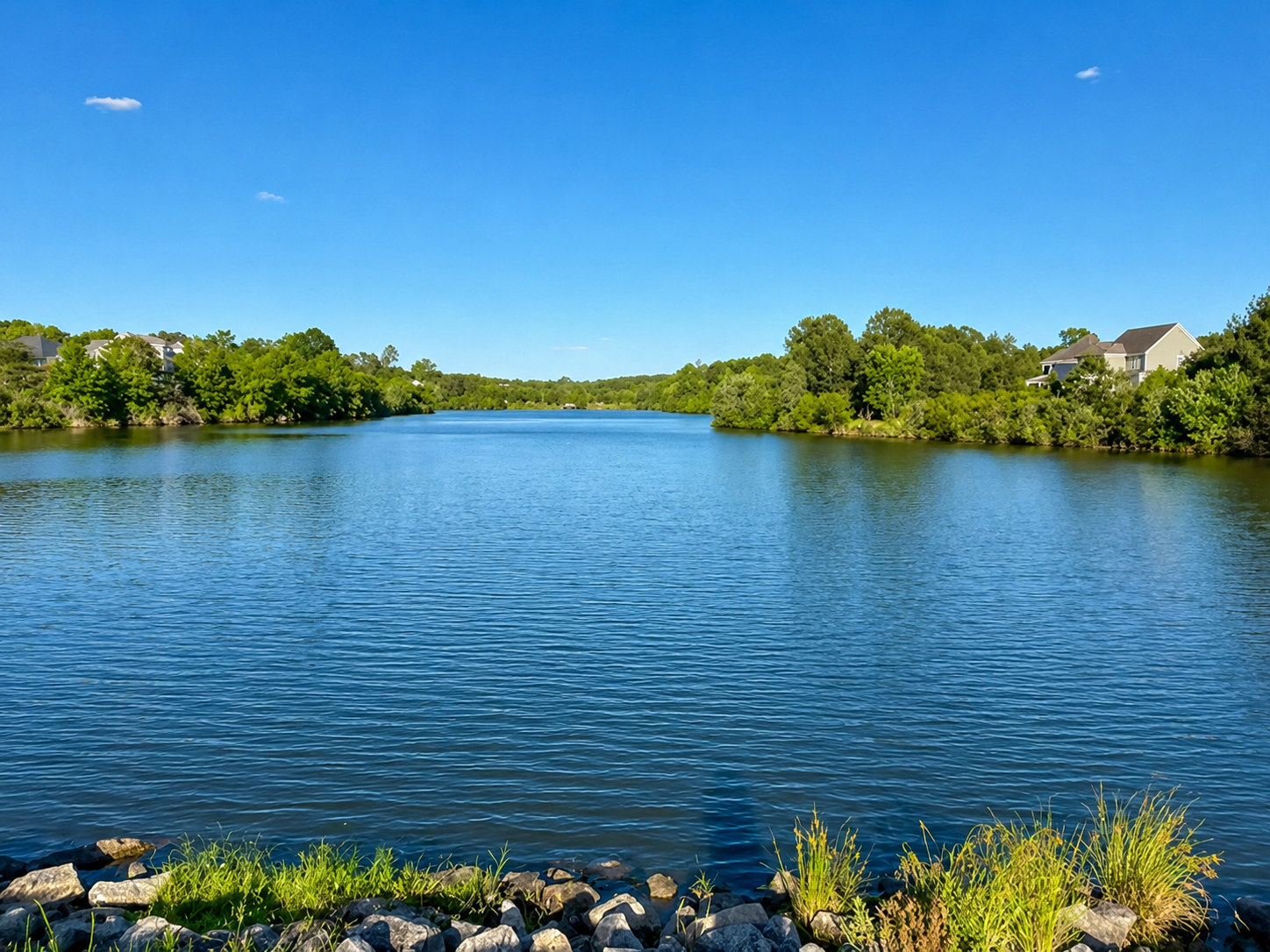 Cary Park Lake in Cary NC