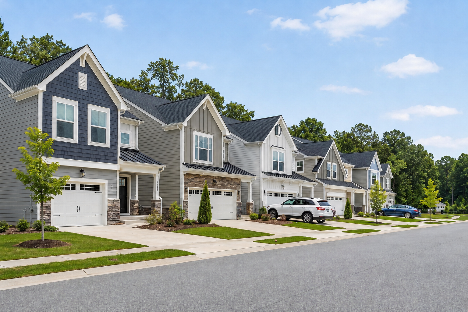 Townhouses в Cary, NC